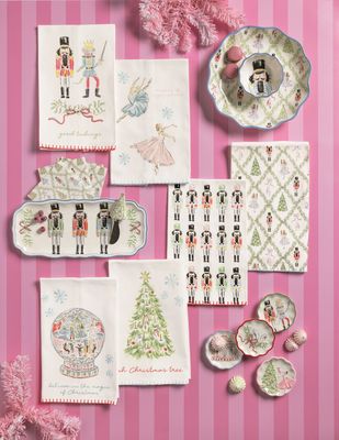 Mud Pie Winter Wonderland Tidbit Plates
