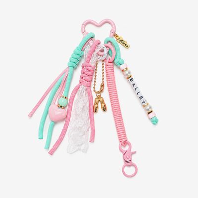 Tiny Treasure Beaded Keychain AC59