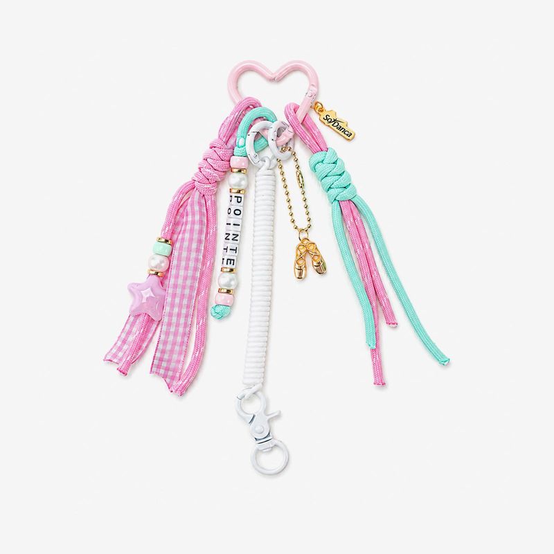 Tiny Treasure Beaded Keychain AC59