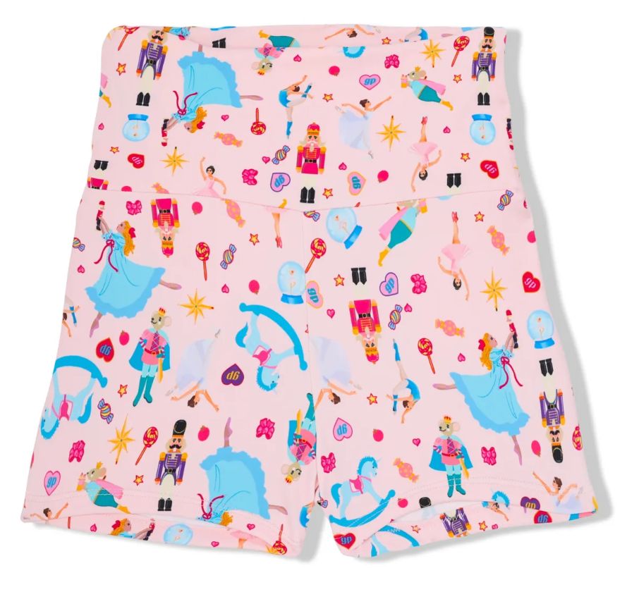 Nutcracker High Waisted Shorts