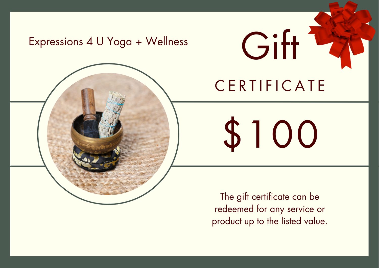 Gift Certificate