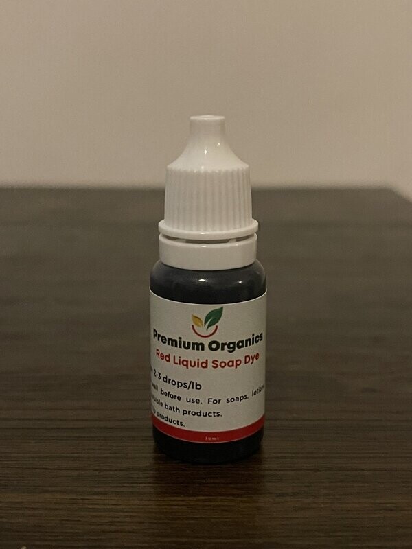 Red Liquid Soap Dye