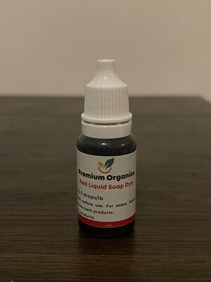Red Liquid Soap Dye