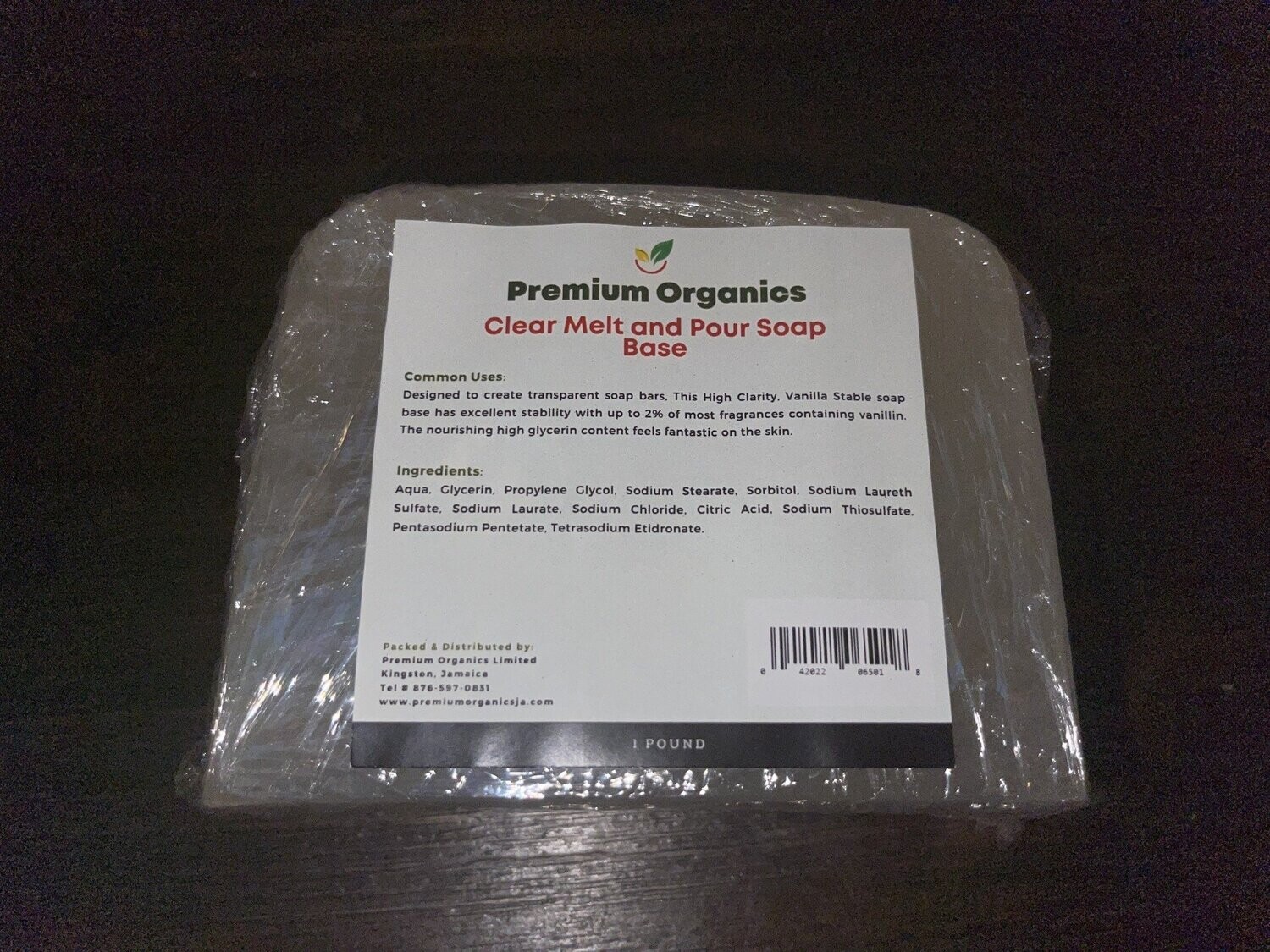 Clear Melt and Pour Soap Base