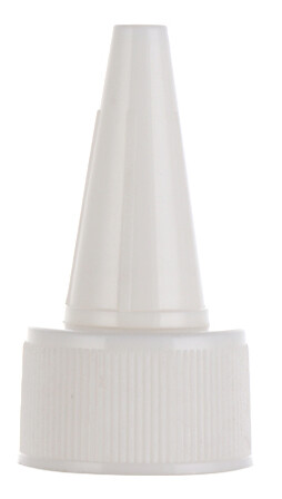 White Twist Yorker Spout Applicator Cap
