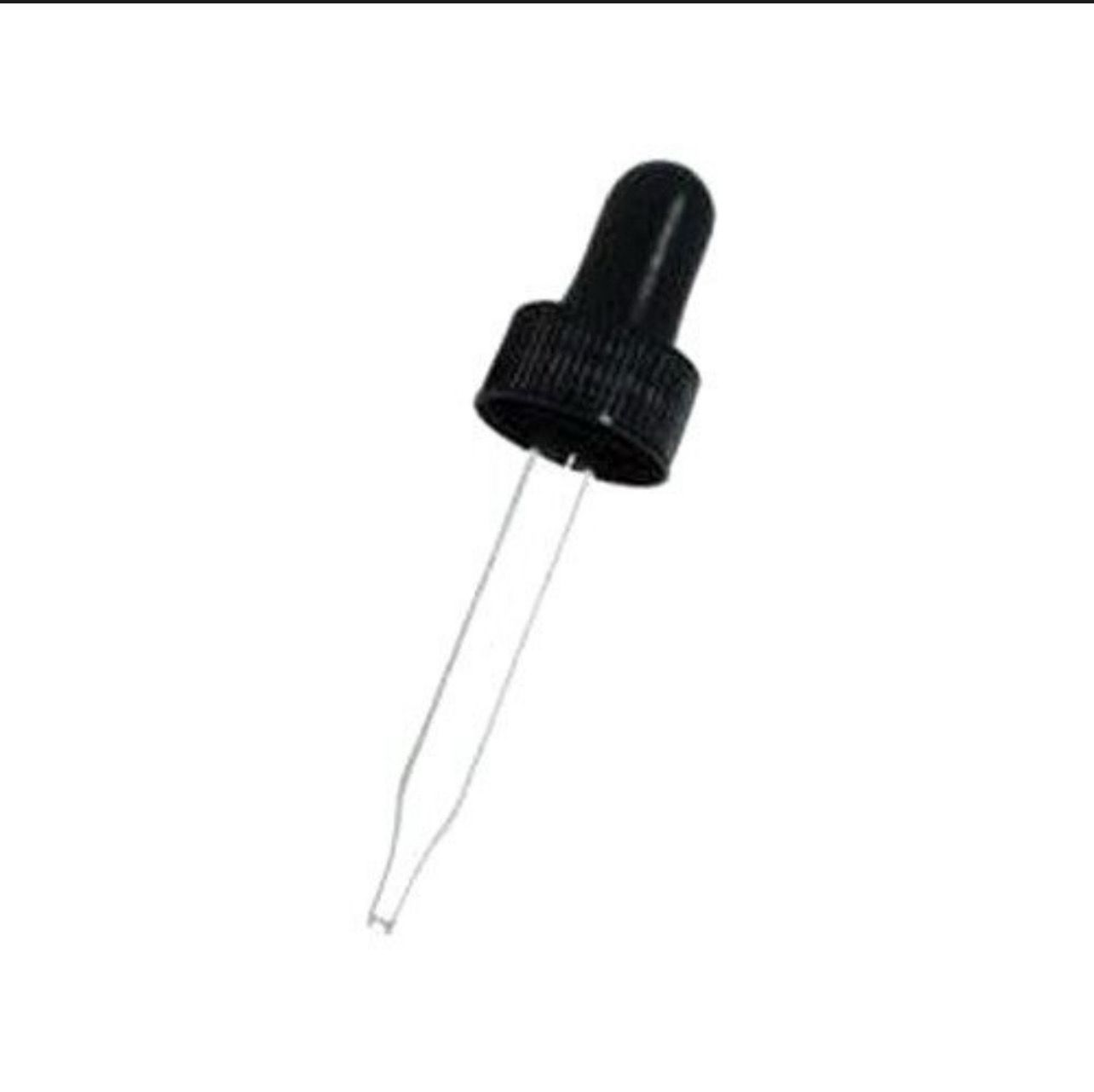 Black Dropper Glass 22/400 - Fits 4oz dropper