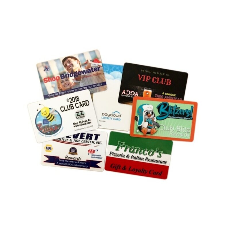 Branded Loyalty Point Cards
