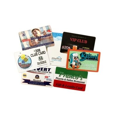 Branded Loyalty Point Cards