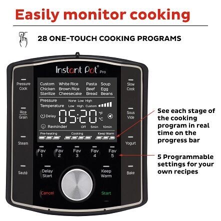Instant Pot Pro 8-quart Multi-Use Pressure Cooker
