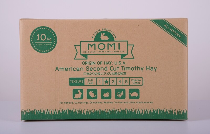 MOMI Timothy Second Cut Hay 10kg
