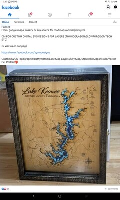 Laser engraving and cutouts