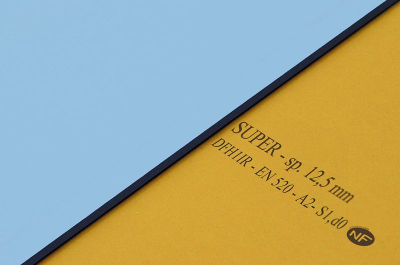 Lastra cartongesso FIBRANGYPS SP ba13 spessore 120X200 CM - 12,5 mm