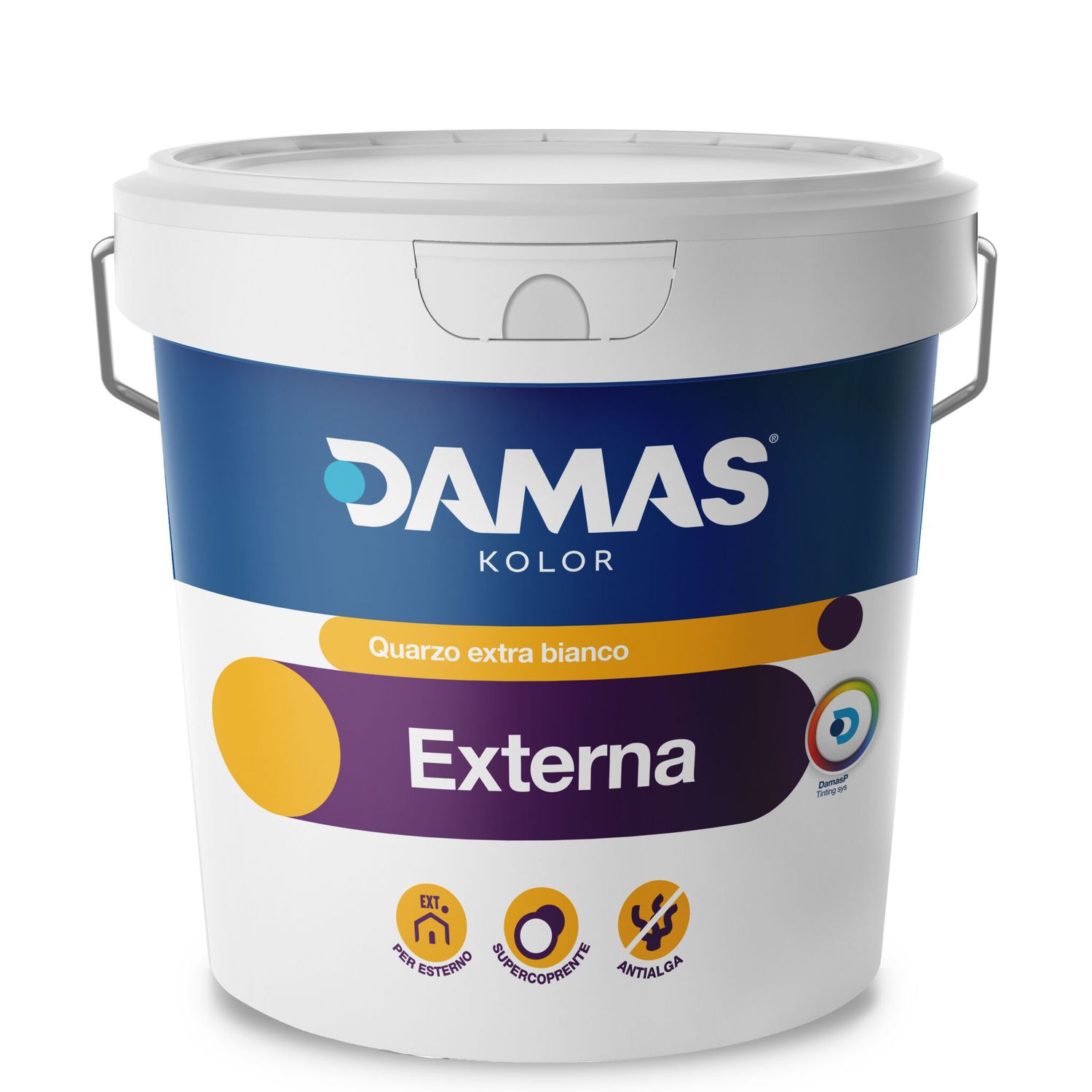 DAMAS EXTERNA QUARZO BIANCO