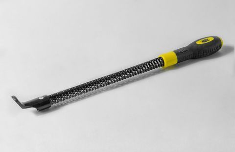 AKIFIX PIALLA-LIMA CIRCOLARE ø 15 mm CON MANICO IN GOMMA