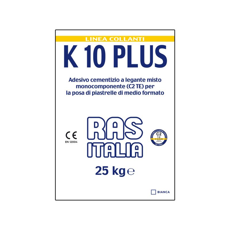 RAS K 10 PLUS C2 T-E BIANCA 25KG