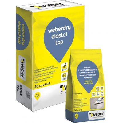 WEBER WEBERD ELASTO1 TOP - guaina impermeabilizzante KG 20