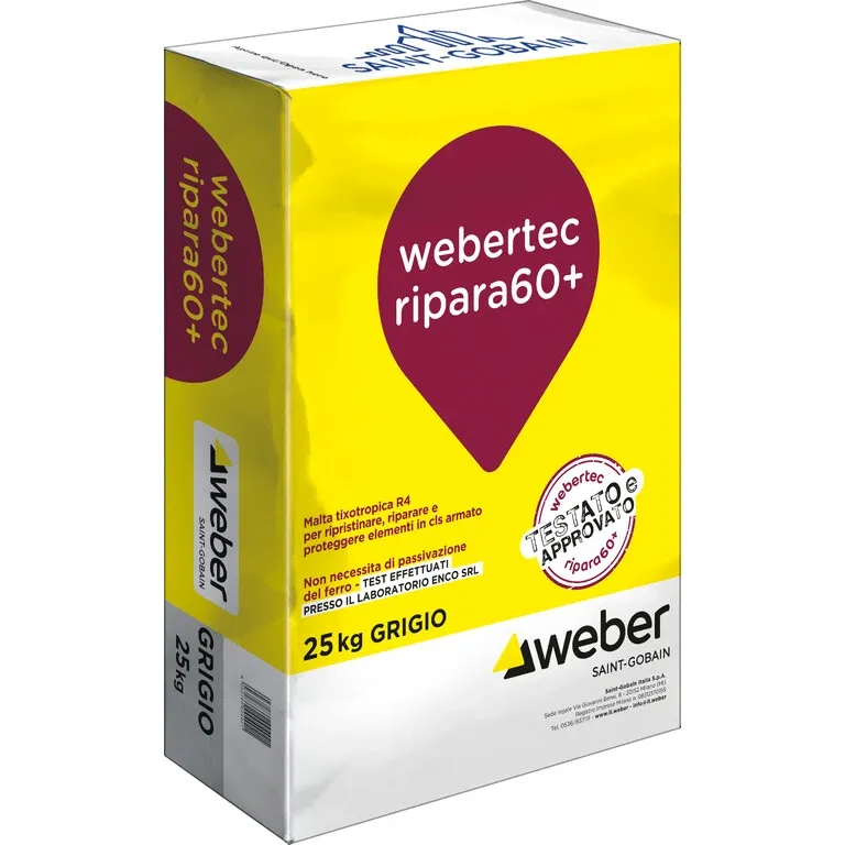 WEBER WEBERTEC RIPARA 60+ TIXOTROPICA KG 25