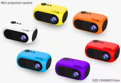 Portable Projector. Manufacturer Smart M24 360P Mini Micro Projector Home Projector LED Entertainment