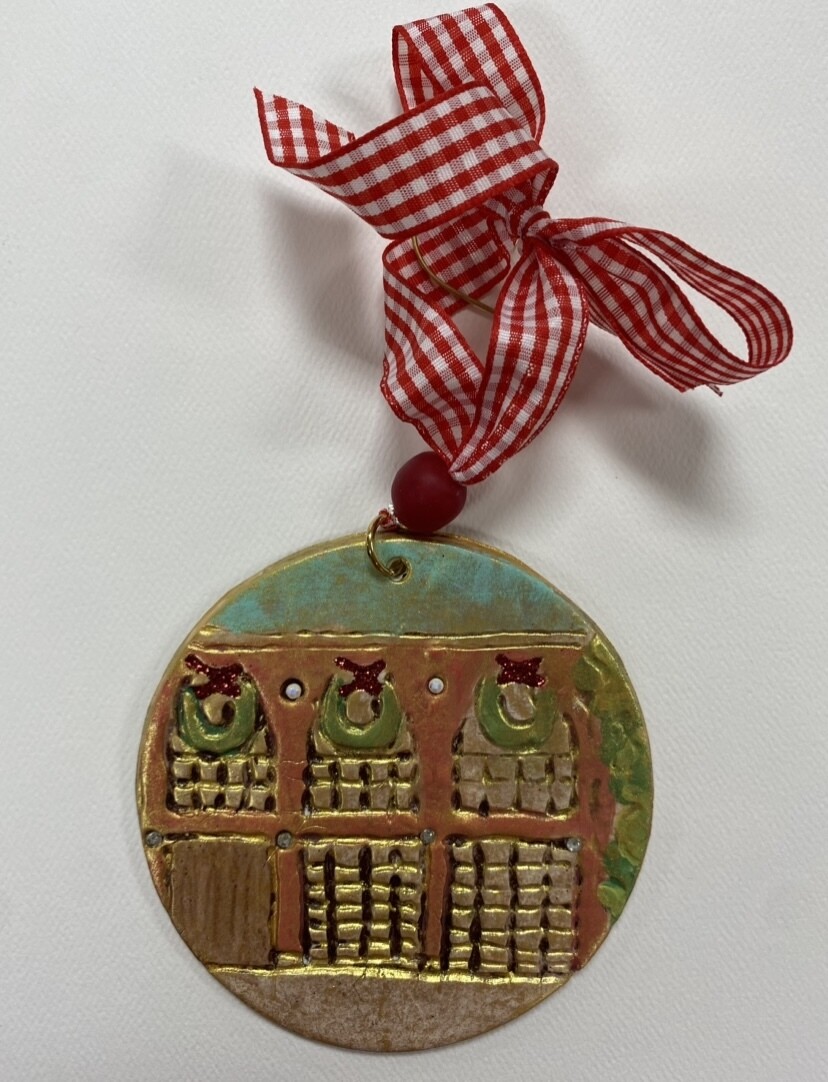 Downtown Fire Station Ornament