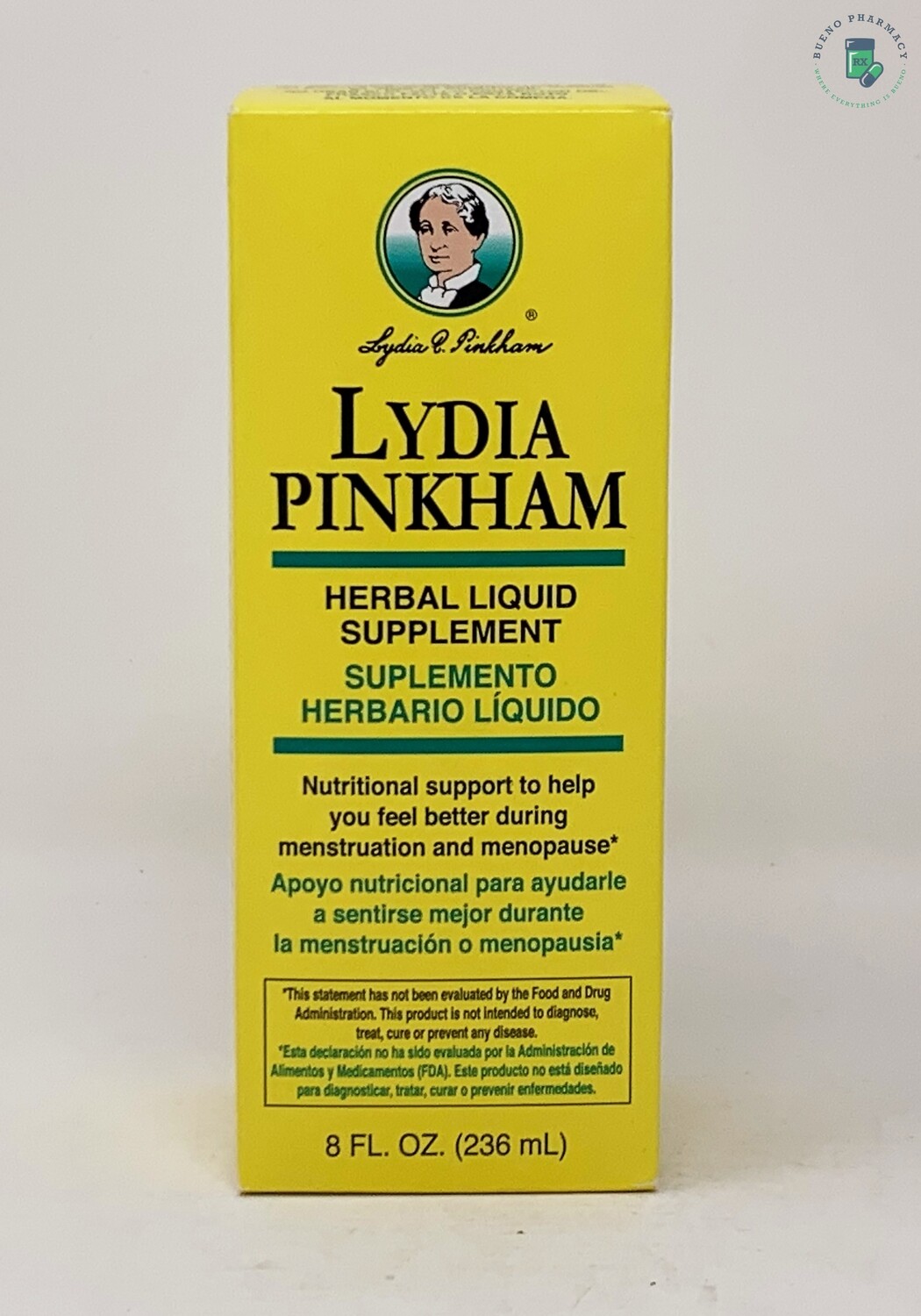 Lydia Pinkham Herbal Liquid Supplement 8FLOZ