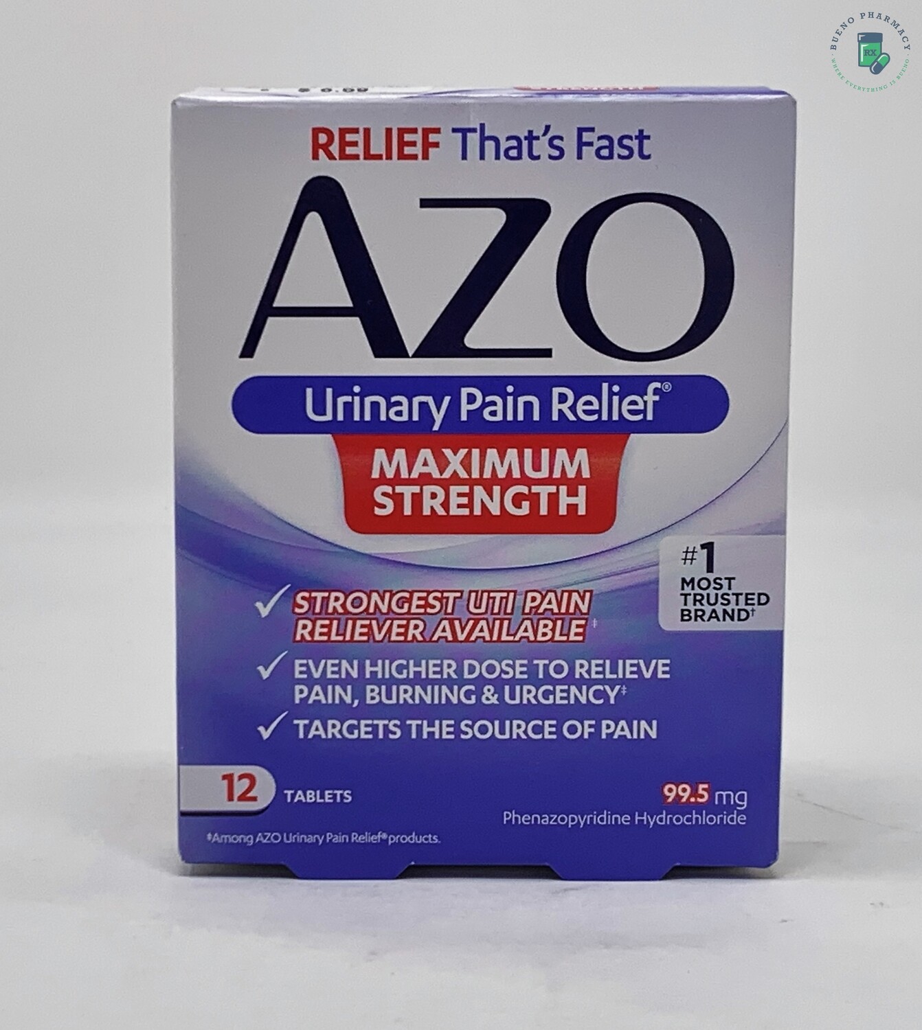 Azo Urinary Pain Relief (12 - Tablets)