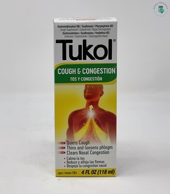Tukol Cough & Congestion 4FLOZ