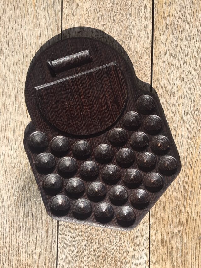 Wenge Stache Dimple Pinning Tray
