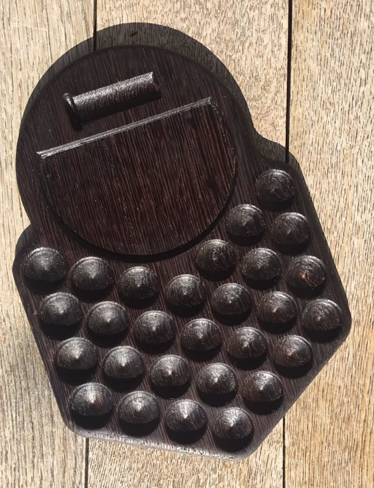 Wenge Stache Disc Detainer Lock Pinning Tray