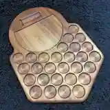 Walnut Stache Disc Detainer Lock Pinning Tray