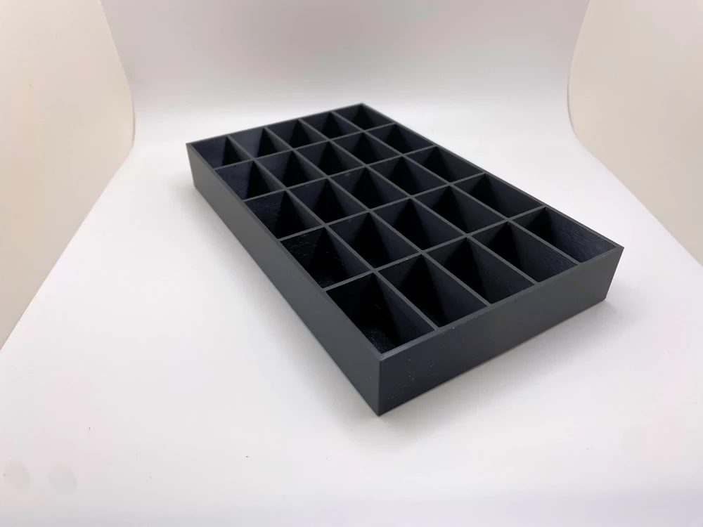 European Oval Format Storage Tray - Non- Stackable