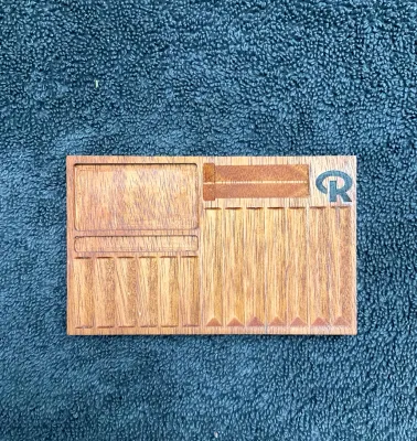 Rein Pinning Tray - Medium | Mahogany