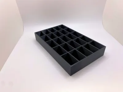 Australian Oval Format Storage Tray Non-Stackable