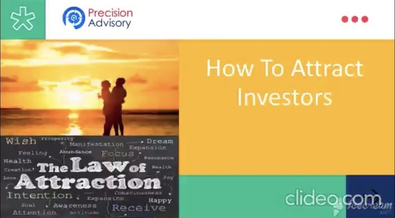HOW TO ATTRACT INVESTORS
