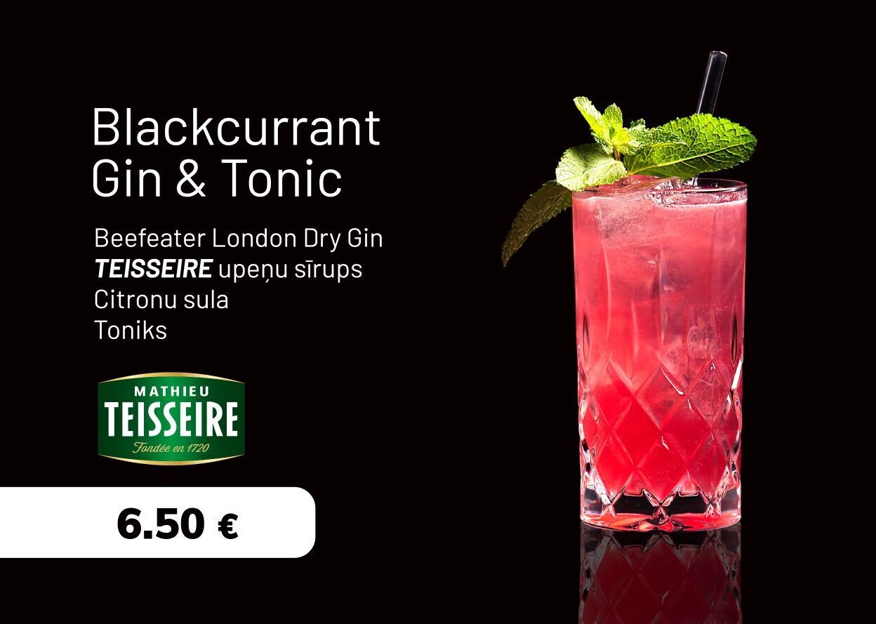 Blackcurrant Gin & Tonic