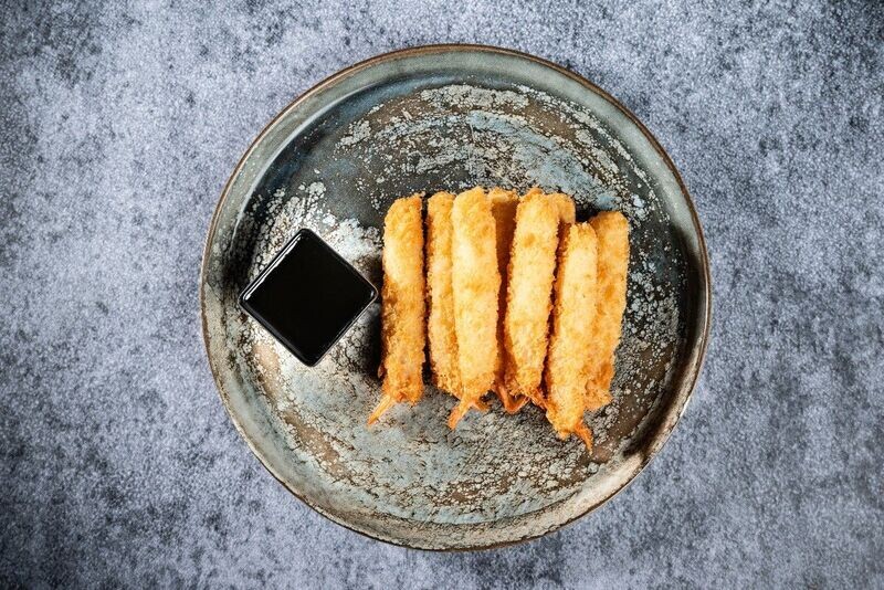 Tempura Ebi 8gb + Terriyaki sauce