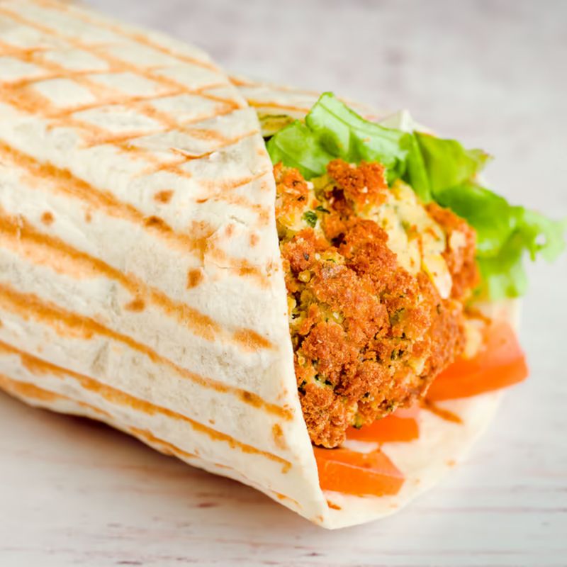 Falafel kebabs