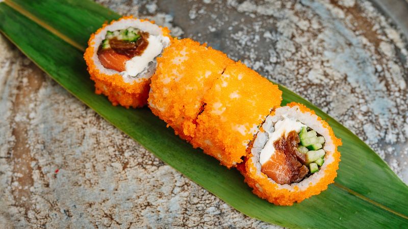 Masago kanpyo maki - 8 gab.