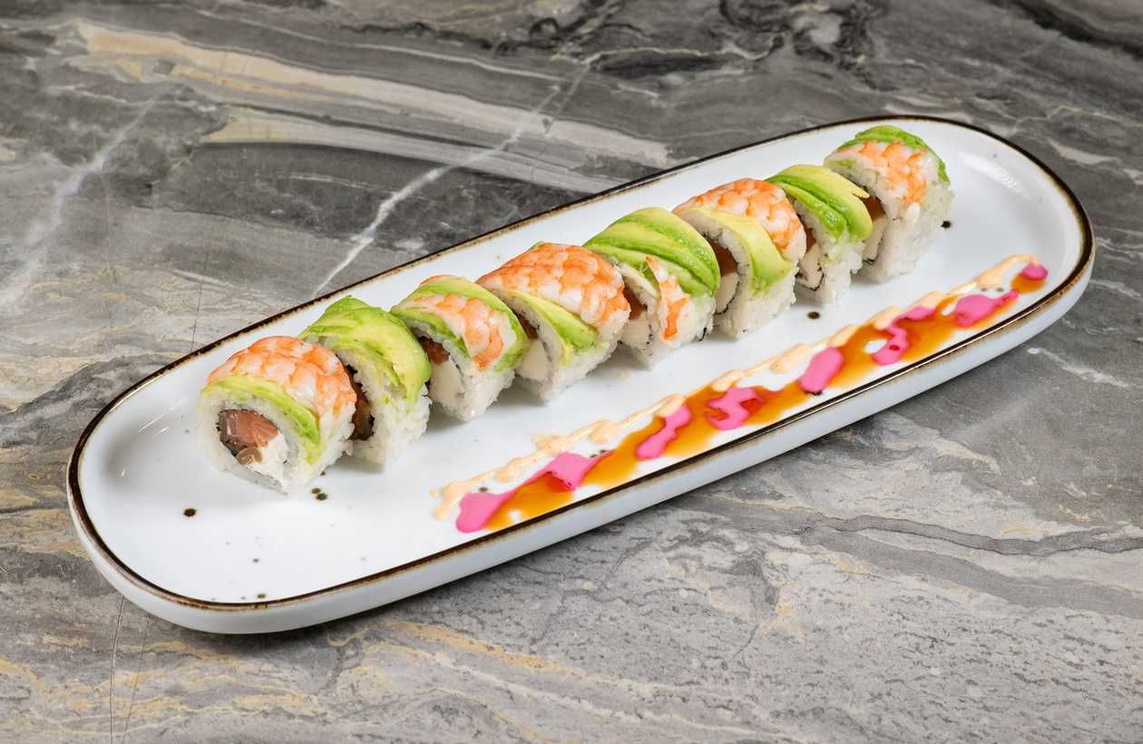 Ebi avokado maki - 8 gab.