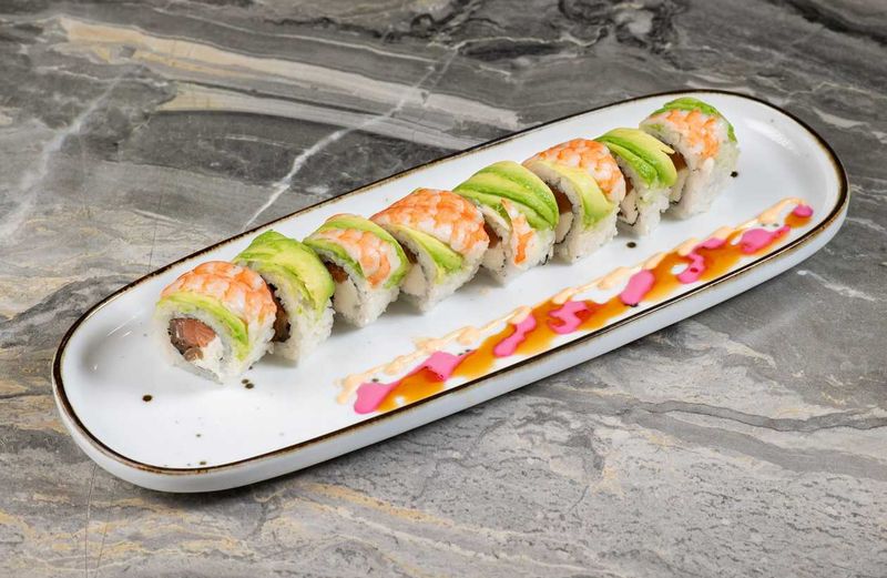 Ebi avokado maki - 8 gab.