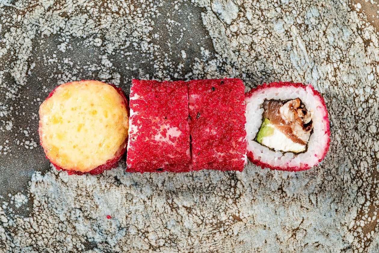 Unagi hot maki - 8 gab.