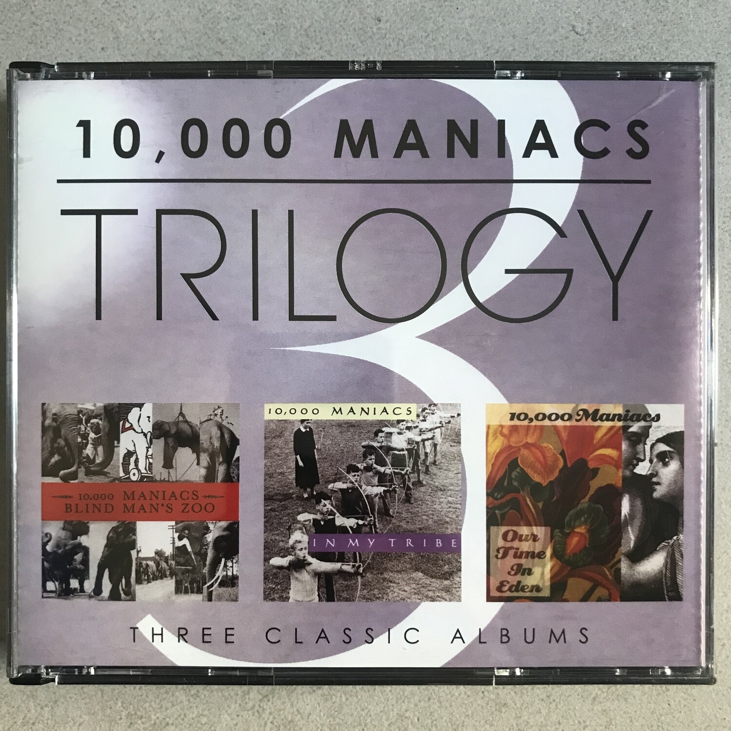 10,000 Maniacs – Trilogy (Three Classic Albums) (3CD Set)