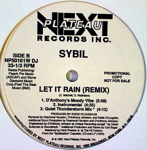 Sybil – Let It Rain (Remix) (12”)