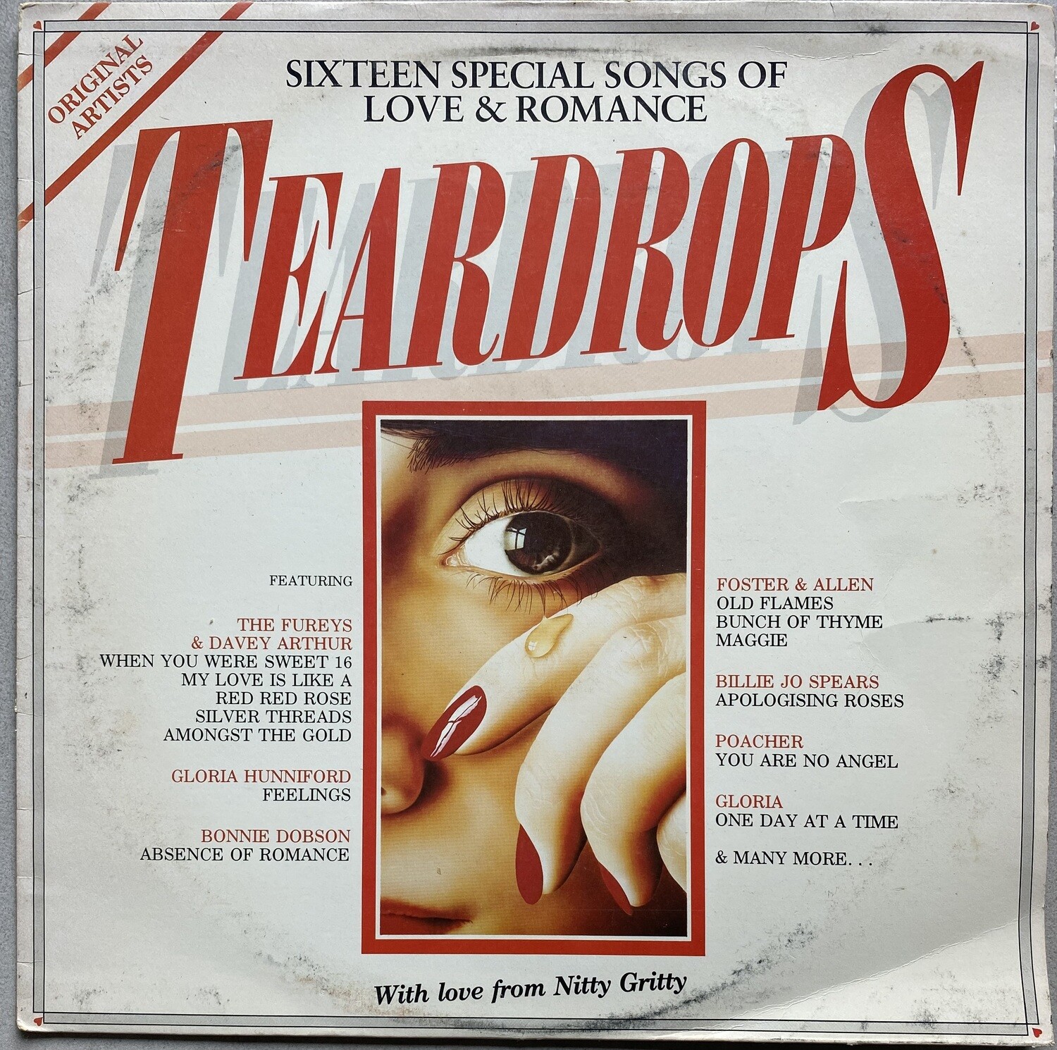 Teardrops: Sixteen Special Songs Of Love &amp; Romance - Various Artists (Vinyl)