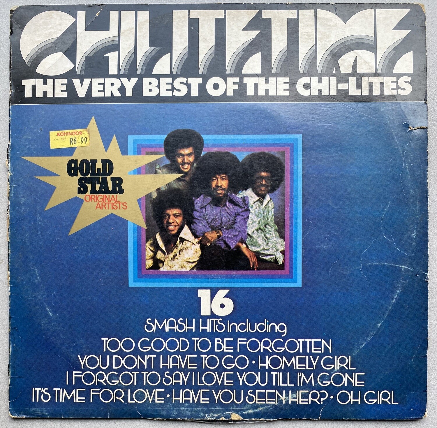The Chi-Lites – Chi-Lite Time (The Very Best Of The Chi-Lites)