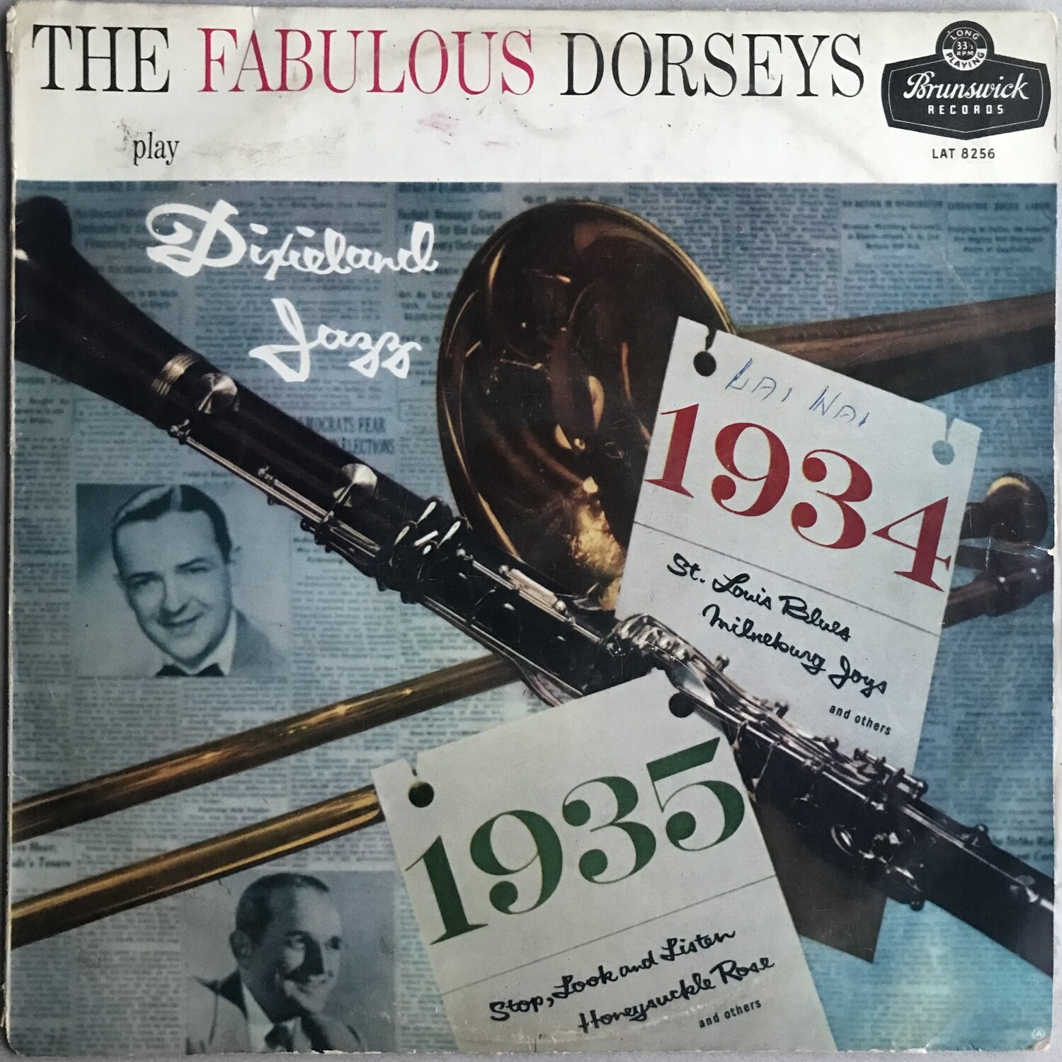 The Fabulous Dorseys – Dixieland Jazz (Vinyl)
