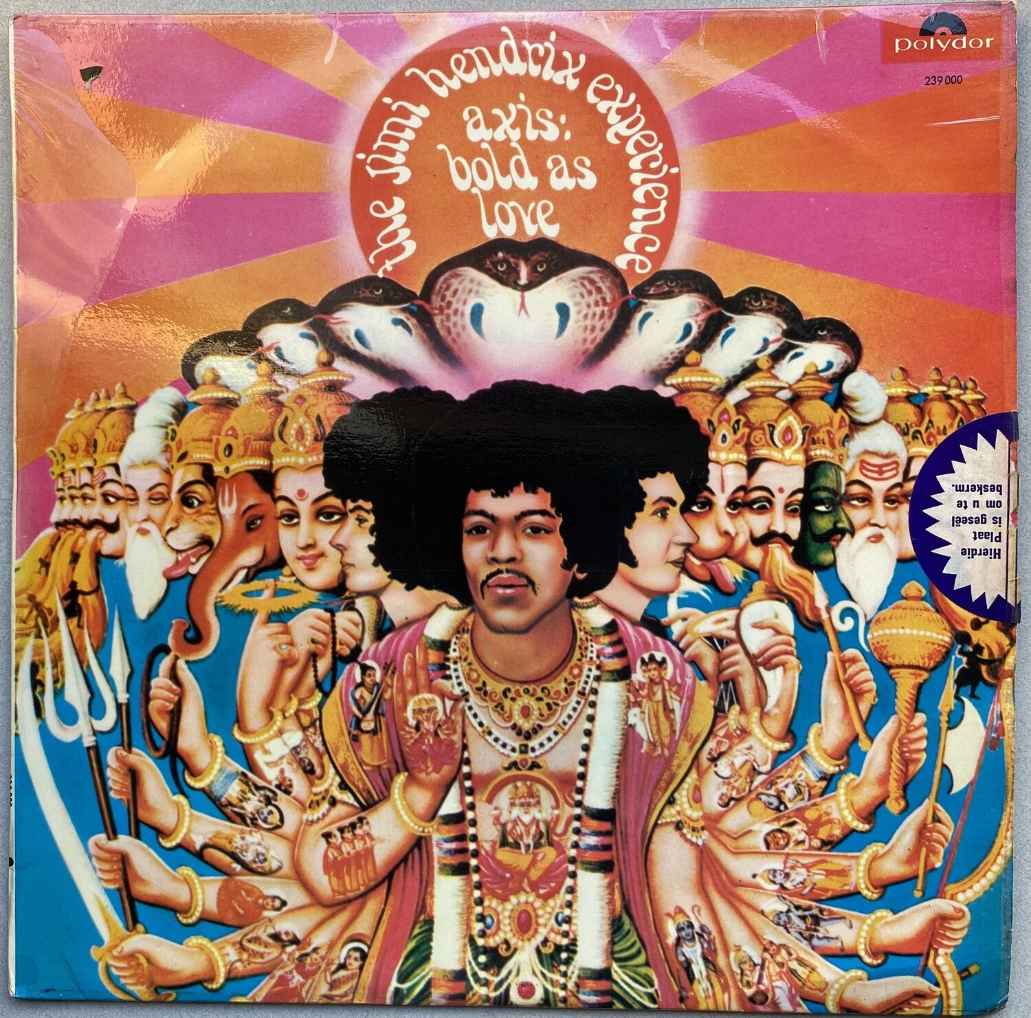 The Jimi Hendrix Experience – Axis: Bold As Love (Vinyl)