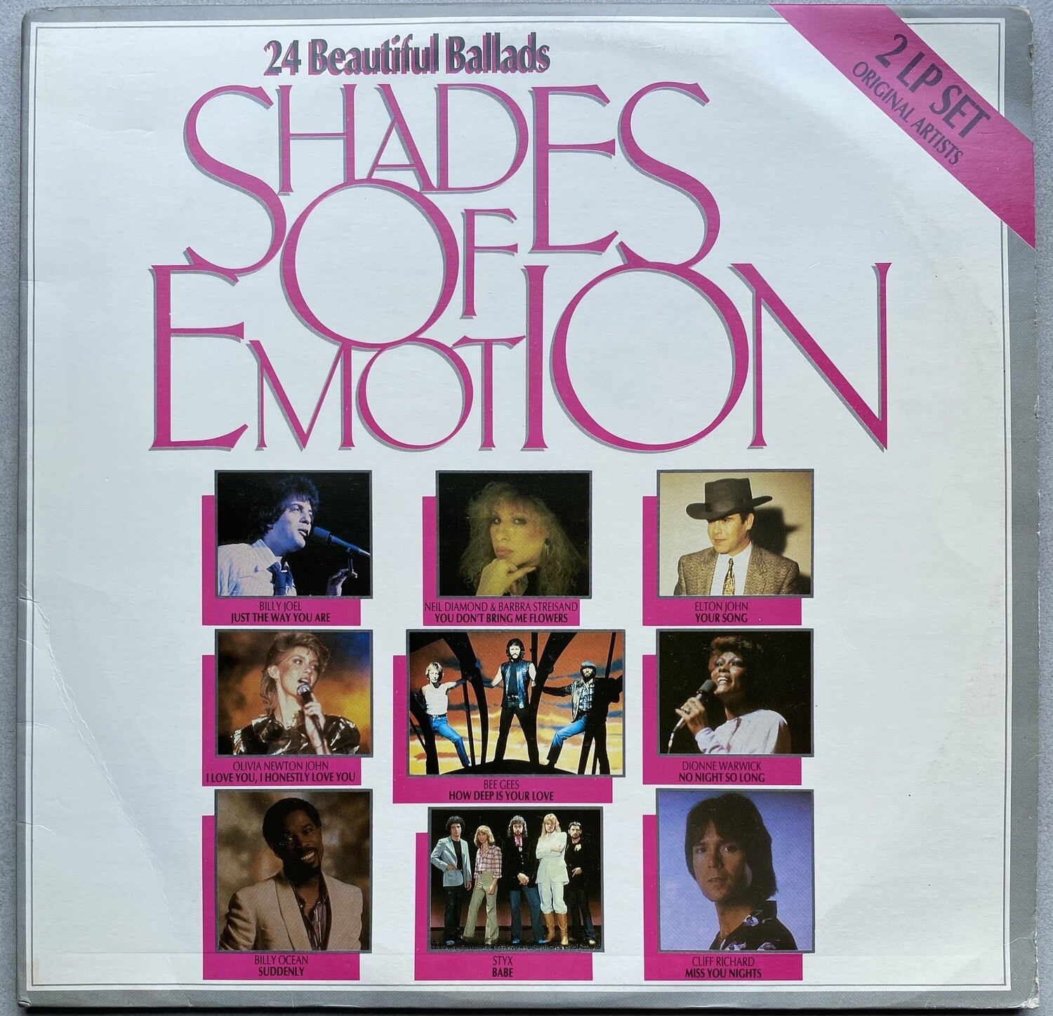 Shades Of Emotion: 24 Beautiful Ballads - Various Artists (2LP Set)