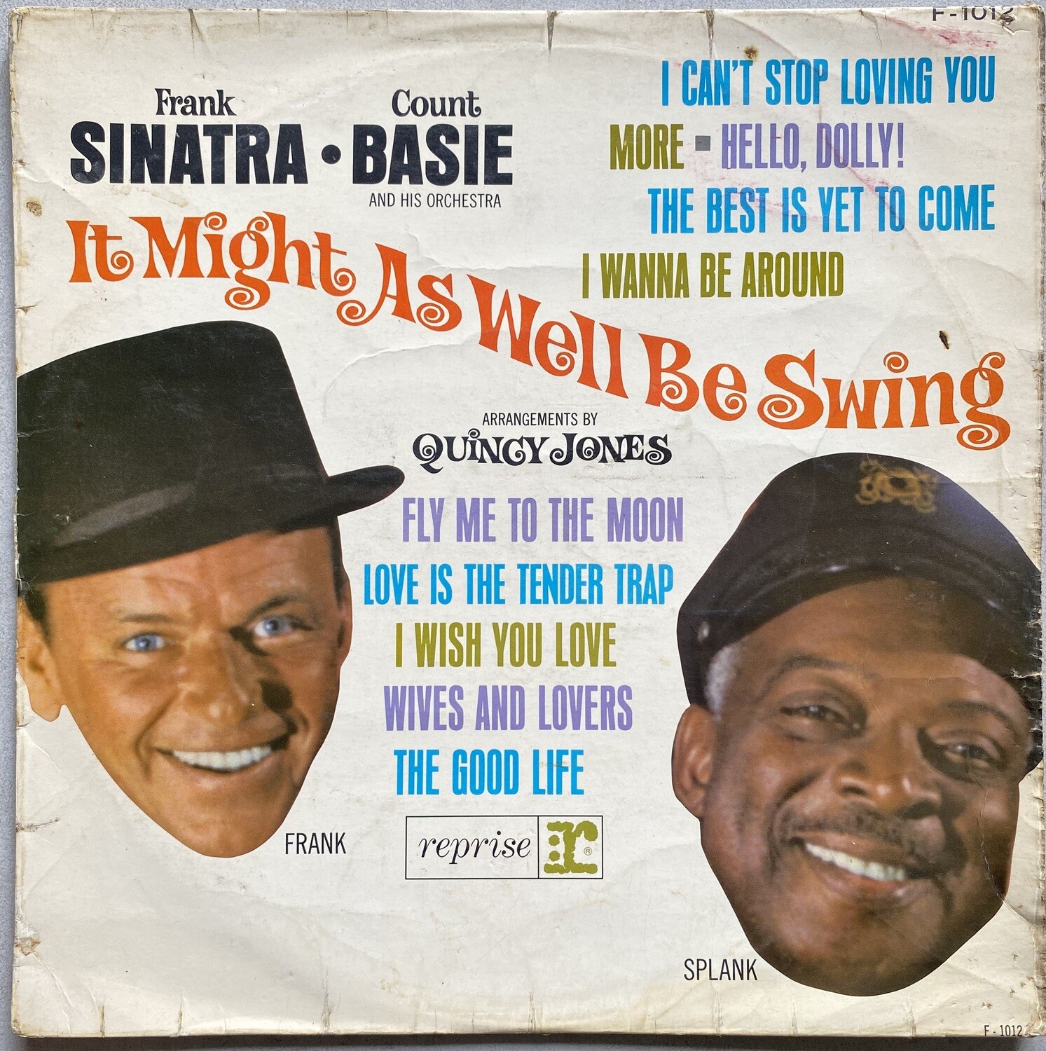 Frank Sinatra • Count Basie And His Orchestra – It Might As Well Be Swing (Vinyl)