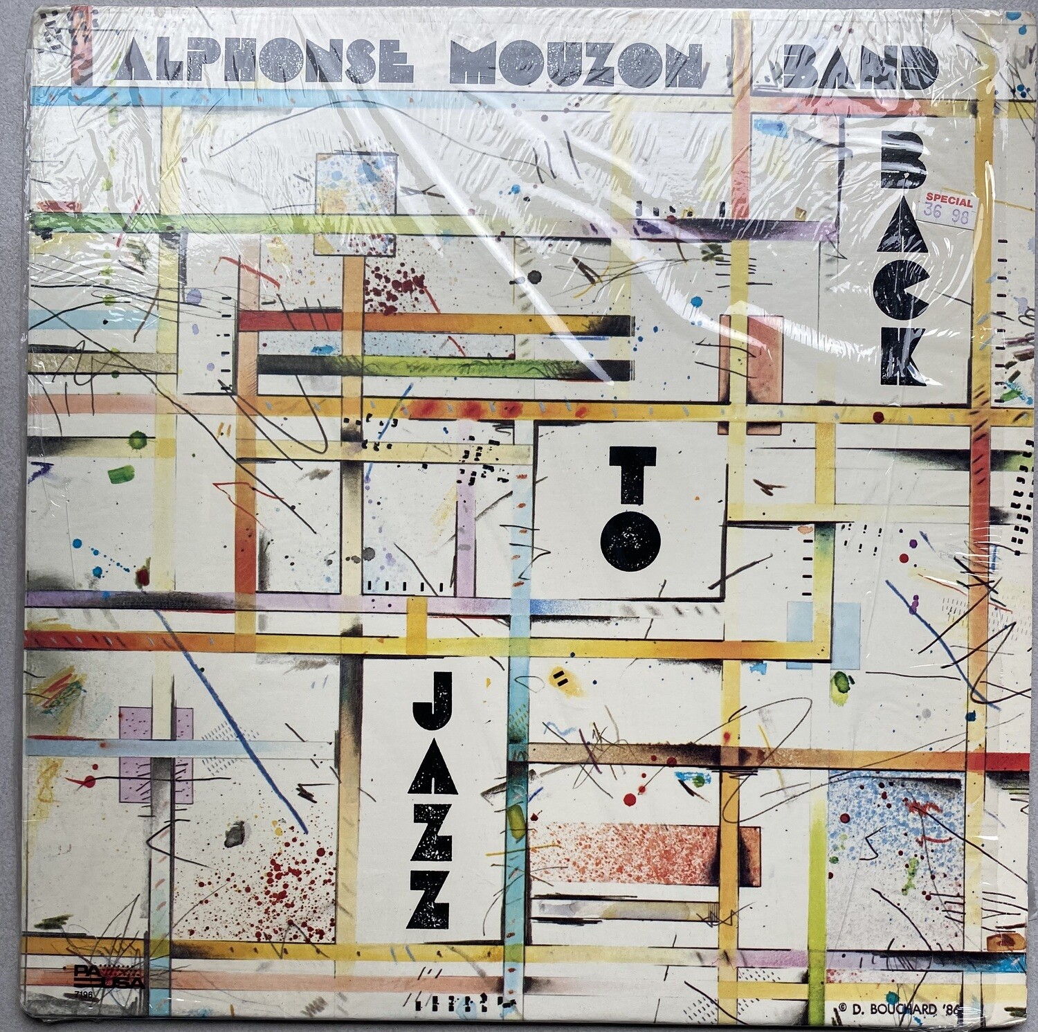 Alphonse Mouzon Band – Back To Jazz (Vinyl)