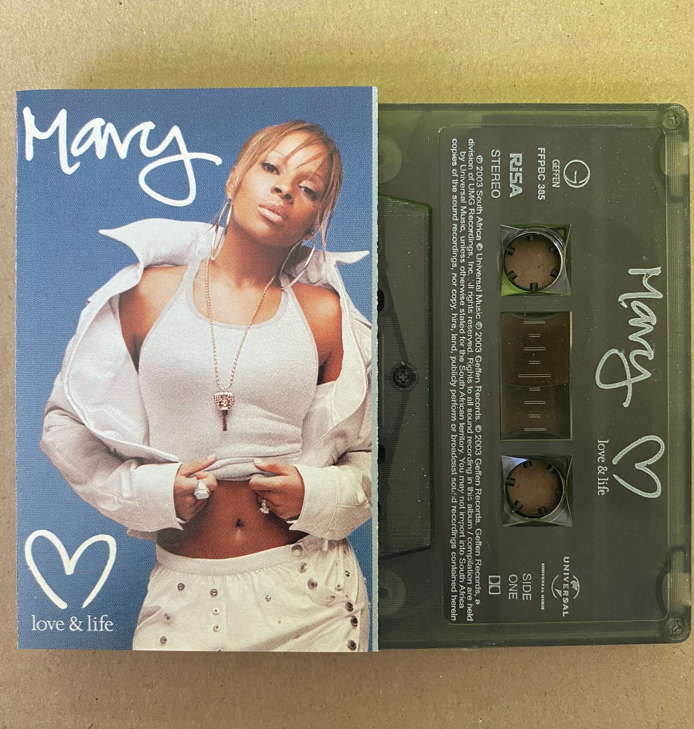 Mary J. Blige – Love &amp; Life (Cassette)